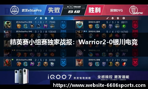 精英赛小组赛独家战报：Warrior2-0银川电竞